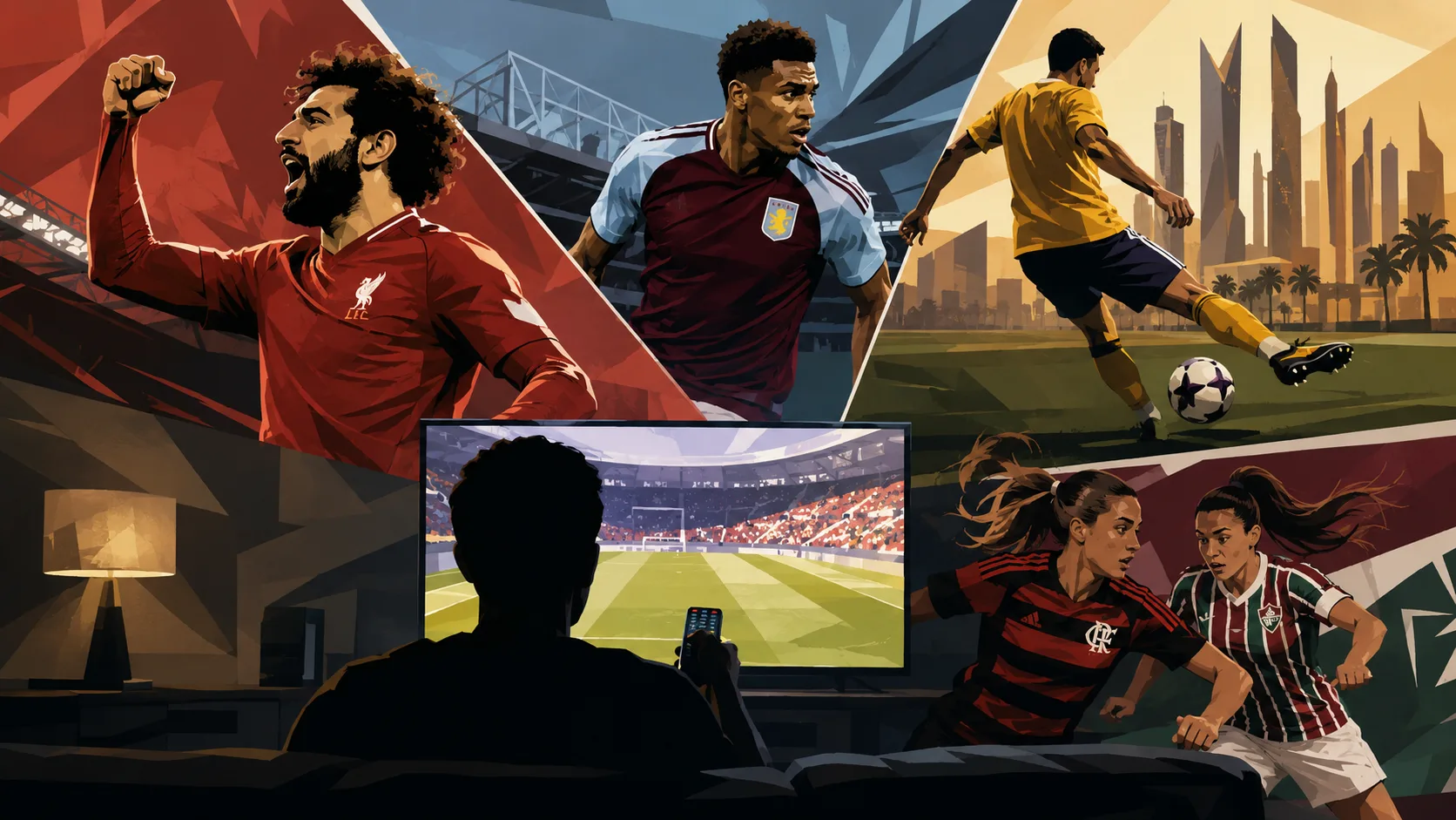 Jogos de hoje na TV (15/05/2026): A lista completa que revela onde assistir futebol ao vivo nesta sexta-feira