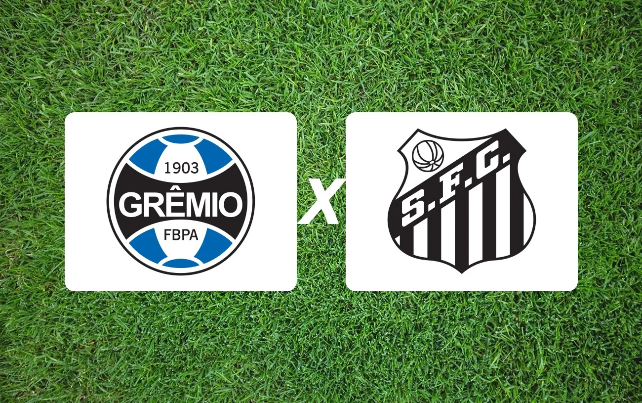 Grêmio x Santos Onde Assistir, horário e palpite: duelo direto contra o Z4 transforma Arena em jogo de pressão no Brasileirão