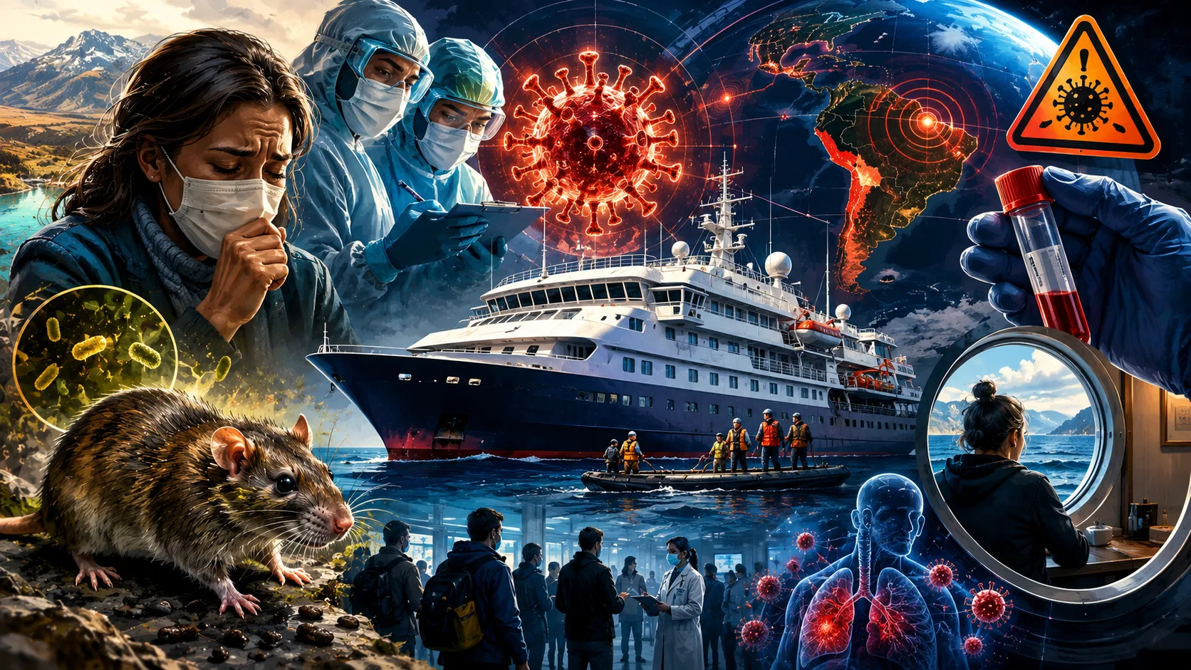 Como se contrai o hantavírus? entenda como doença transmitida por roedores causou mortes em navio e se você precisa se preocupar com isso