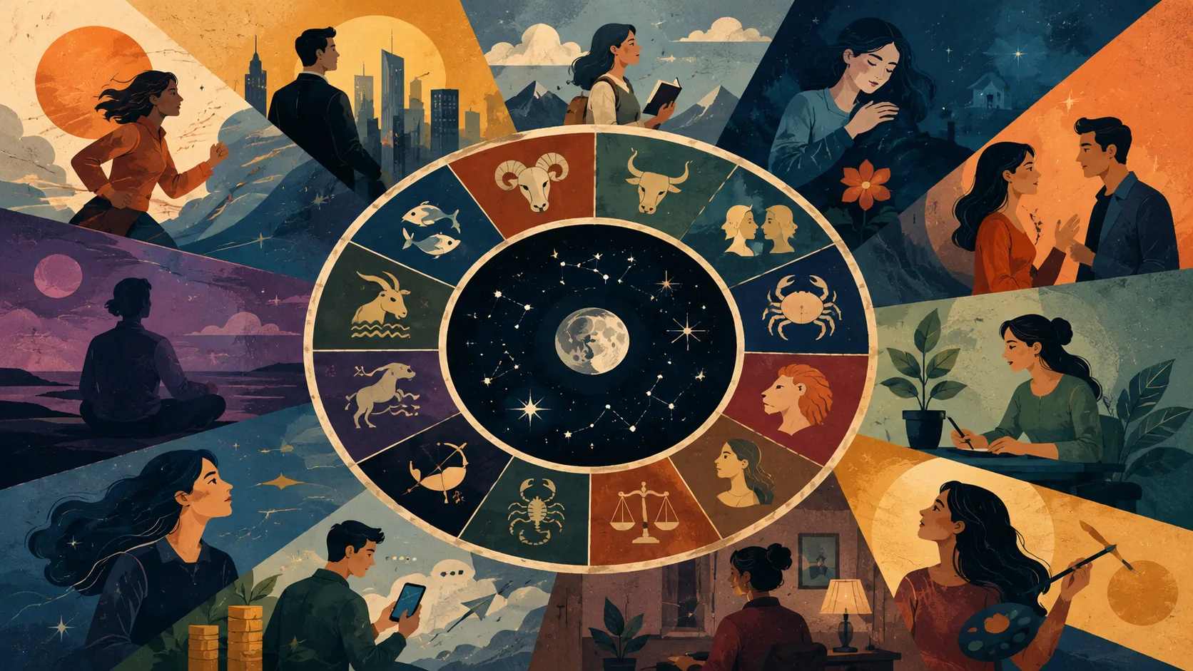 Horóscopo de Hoje 08 de maio de 2026: Lua em Aquário mexe com emoções, dinheiro e decisões dos signos