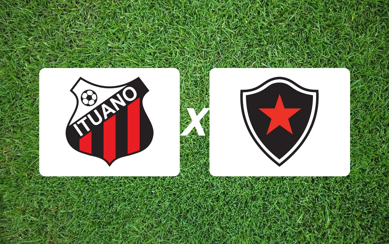Ituano x Botafogo-PB Onde Assistir, horário e palpite: Série C coloca Galo embalado contra visitante em crise