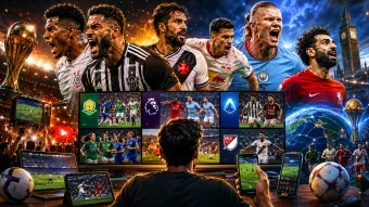 Jogos de hoje (24/05/26): veja onde assistir futebol ao vivo na TV, YouTube e streaming neste domingo