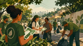 Rua de Perus (SP) recebe ação ambiental neste sábado em meio a críticas sobre limpeza e sustentabilidade