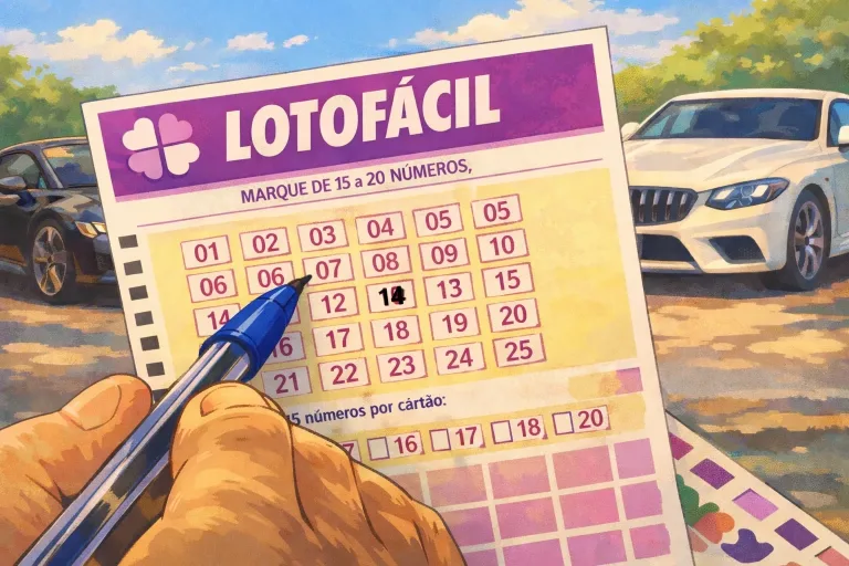 Resultado Lotofácil 3675, números sorteados dia 02/05/2026 teve ganhadores; Prêmio de R$ 1.096.429,79 daria para comprar frota de 15 Fiat Mobi Like 2026