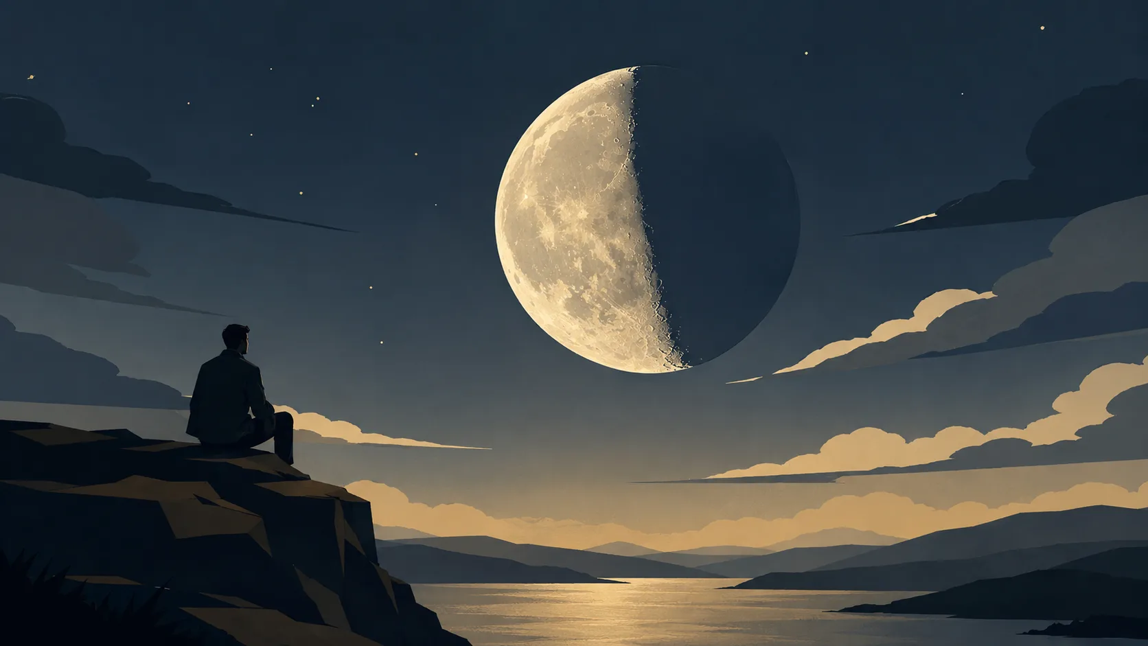Lua hoje (08/05/2026): Quarto Minguante com 61% de iluminação chama atenção nesta sexta-feira