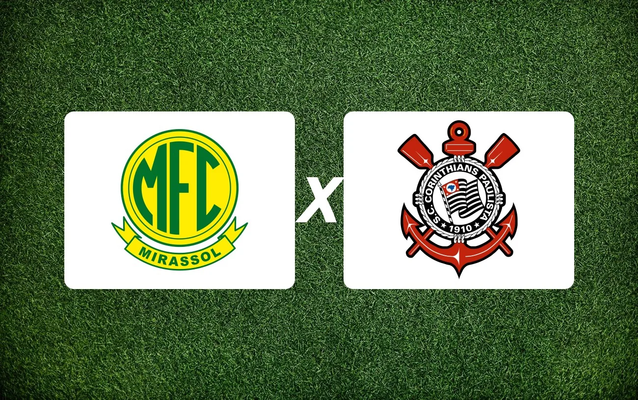 Mirassol x Corinthians Onde Assistir, horário e palpite: duelo direto contra pressão no Brasileirão