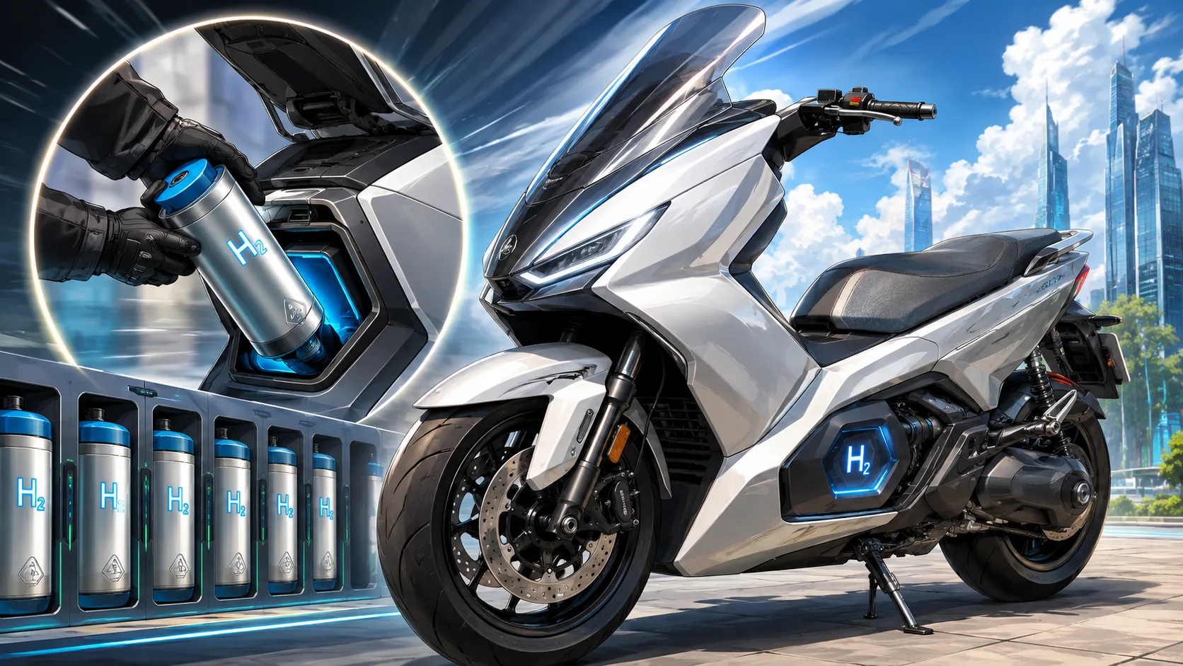 Invenção revelada pela Toyota torna motos a hidrogênio parte de uma mudança que pode afetar todo o setor automotivo