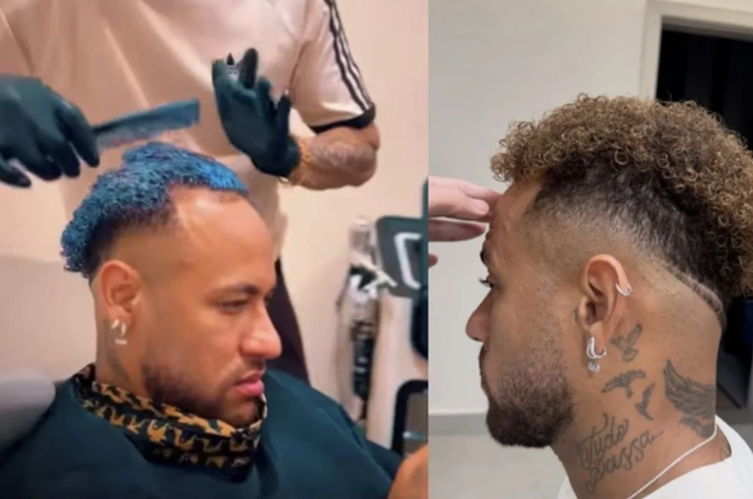 Neymar 2026: atacante revela novo visual para a Copa 2026: Cabelo azul confundiu fãs e viralizou nas redes sociais