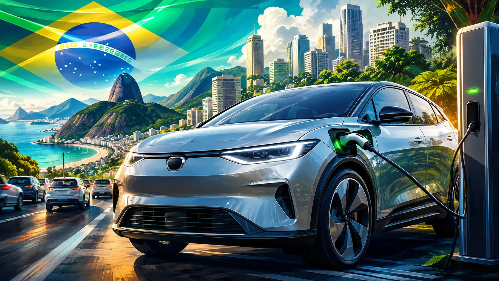Carros elétricos entraram no gosto dos brasileiros e vendas atingem maior nível em 13 anos, veja o que está mudando no mercado