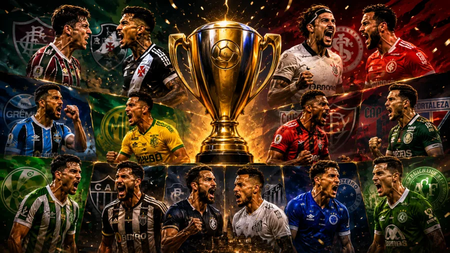 O sorteio colocou frente a frente clubes pressionados, rivais históricos e equipes em momentos opostos da temporada, aumentando a tensão na disputa.