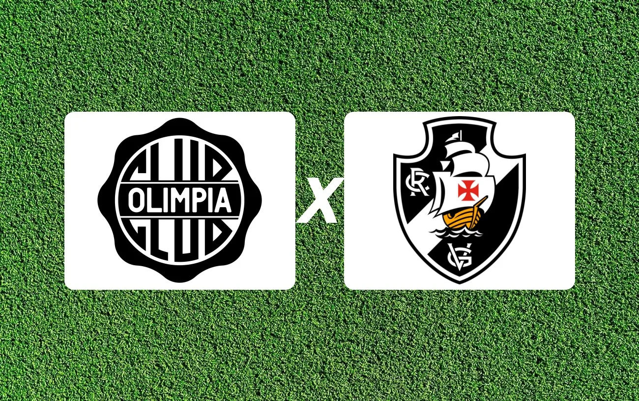 Olimpia x Vasco da Gama Onde Assistir, horário e palpite: liderança do grupo entra em jogo na Sul-Americana