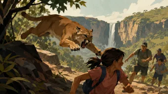 Onça-parda ataca criança na Chapada dos Veadeiros