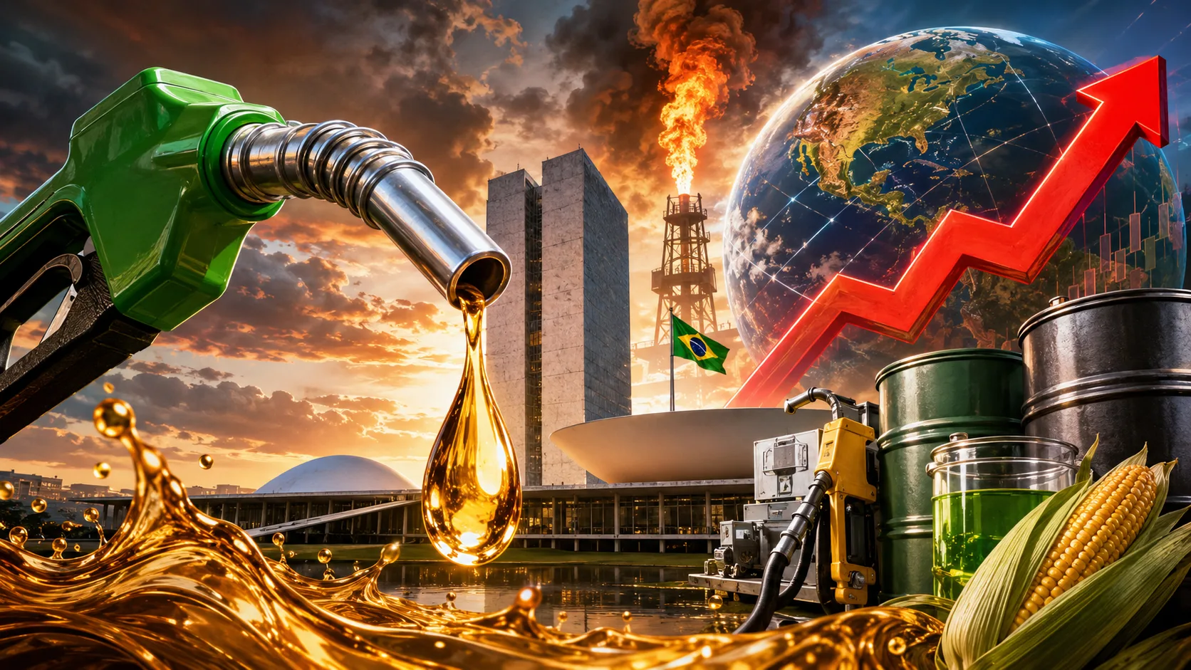 Preço da gasolina pode ficar mais barato: Governo corre para aprovar projeto que mexe direto nos impostos dos combustíveis