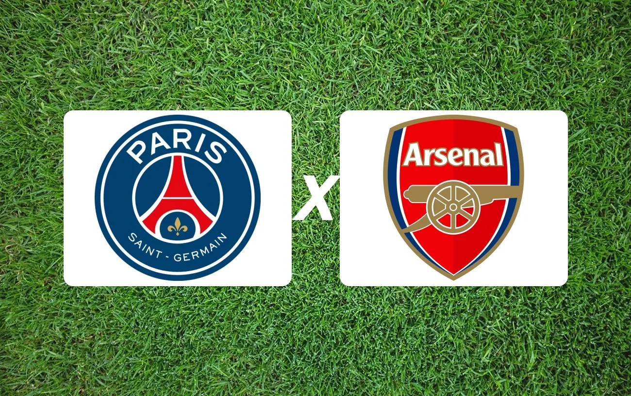 PSG x Arsenal Placar ao vivo: 1 x 1 – Jogo na prorrogação