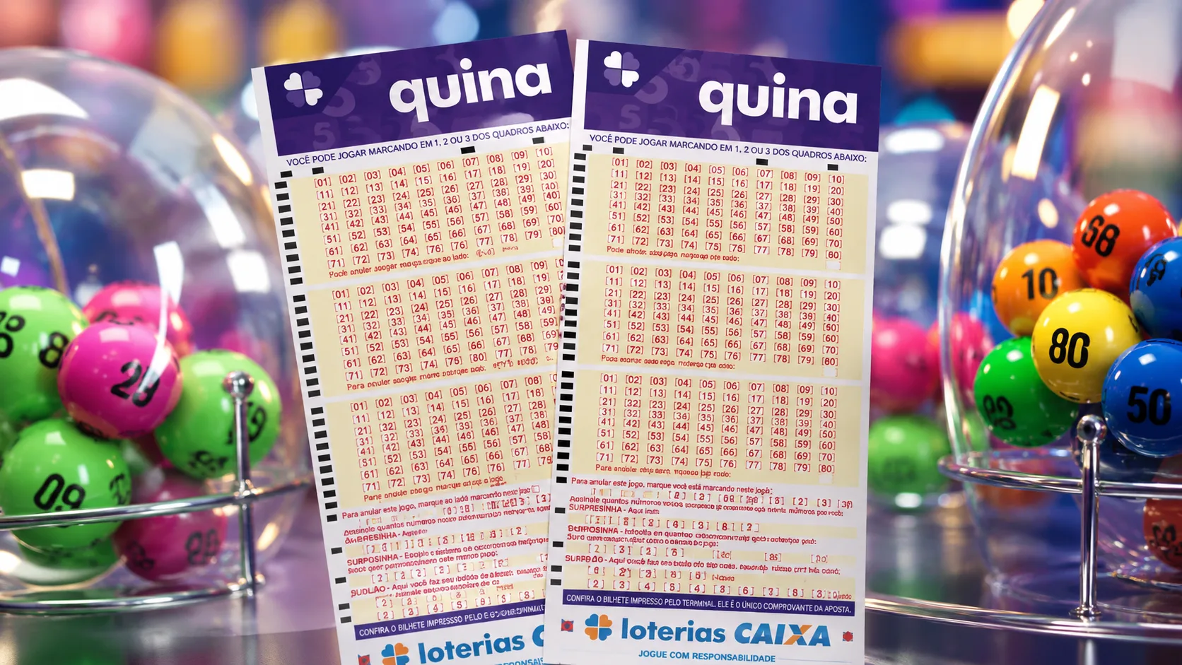 Resultado da Quina de Ontem, concurso 7031, quinta-feira 21/05/2026: prêmio de R$ 1,3 milhão daria para comprar 13 Volkswagen Polo Track 1.0 MPI 2026 com Seguro Auto e IPVA 2026