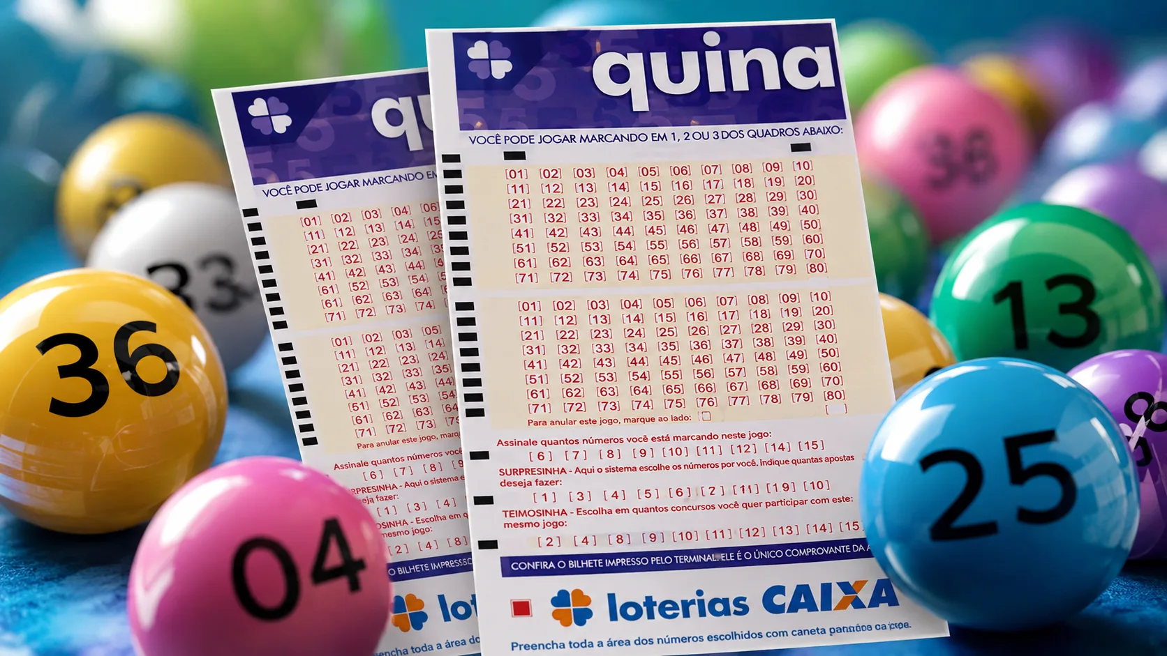 Resultado da Quina 7039: prêmio principal acumula e próxima aposta vale R$ 15 milhões