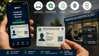 Como fazer nova carteira de identidade pelo Gov.br em casa