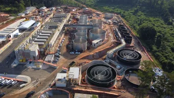 Nova obra muda o mapa do saneamento em SP e corta bilhões de litros de esgoto dos rios; veja o tamanho da transformação na ETE de Perus