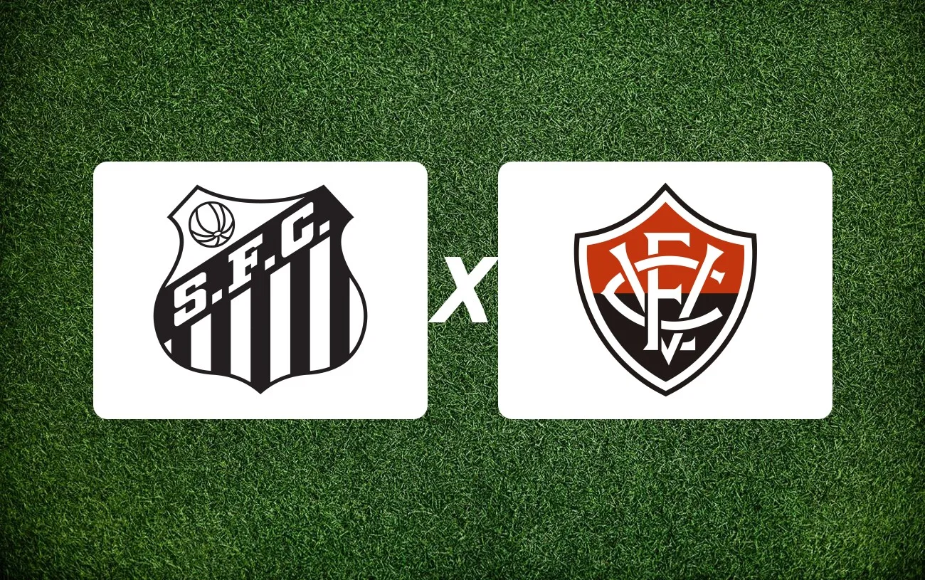 Santos x EC Vitória Onde Assistir, horário e palpite: Peixe tenta deixar o Z4 em duelo decisivo pela 18ª rodada do Brasileirão