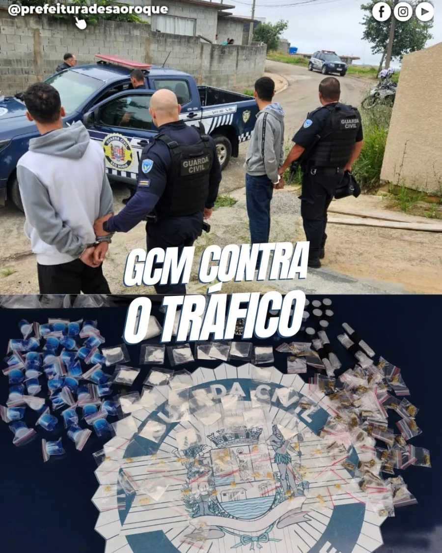 Ações contra o tráfico terminam com prisões e grande quantidade de entorpecentes