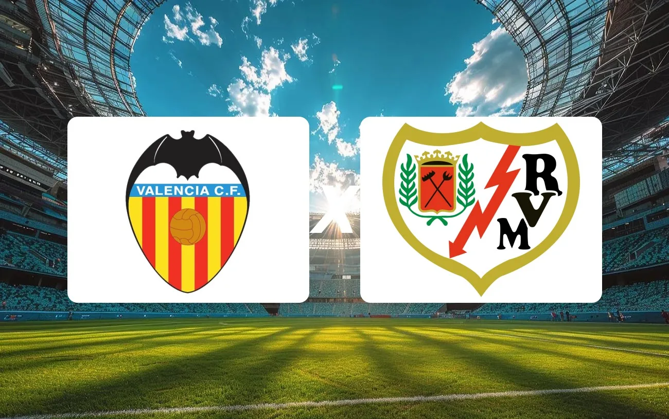 Valencia x Rayo Vallecano Onde Assistir, horário e palpite: LaLiga entra na reta final com duelo direto por posição na tabela