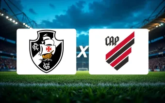 Vasco da Gama x Athletico-PR Onde Assistir, horário e palpite: duelo em São Januário pode mexer com a parte de cima e a pressão no Brasileirão