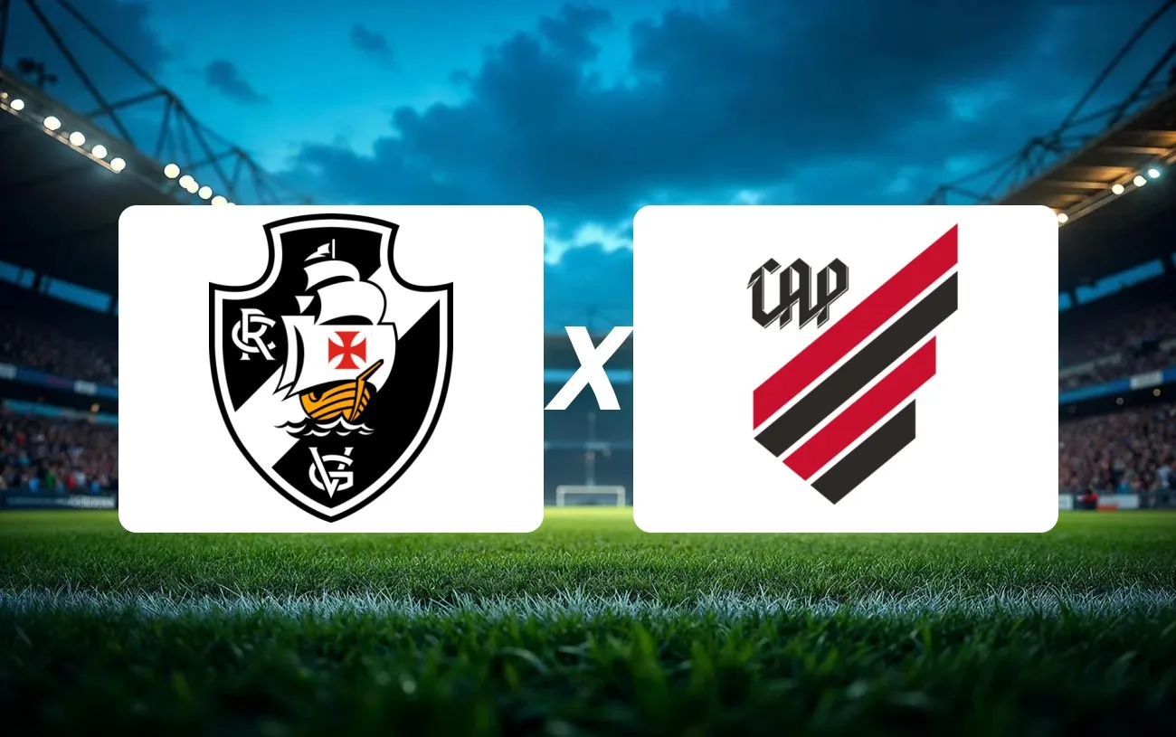 Vasco da Gama x Athletico-PR Onde Assistir, horário e palpite: duelo em São Januário pode mexer com a parte de cima e a pressão no Brasileirão