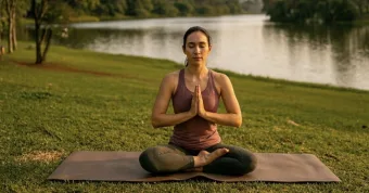 Evento gratuito de yoga em Jundiaí promete manhã de bem-estar e cenário diferente no Parque da Cidade