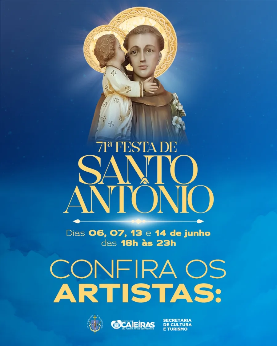 Moradores e visitantes terão mais uma oportunidade de participar de uma das celebrações mais tradicionais do município, que une fé, cultura e convivência comunitária.