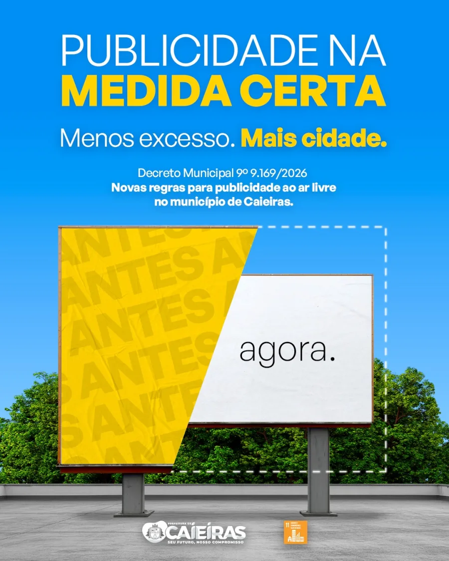 Menos placas e mais organização? A nova regra de Caieiras promete mudar a paisagem urbana