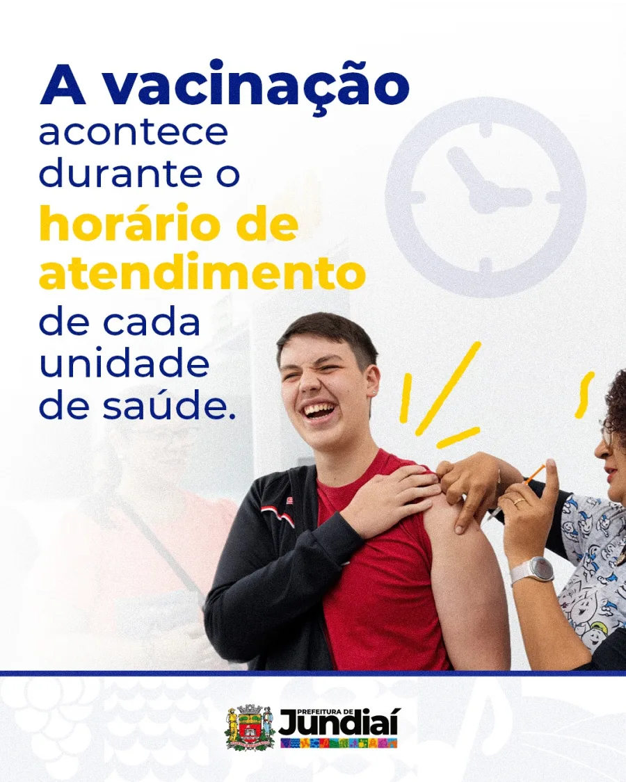 Vacina da gripe em Jundiaí: proteção gratuita agora atende toda a população