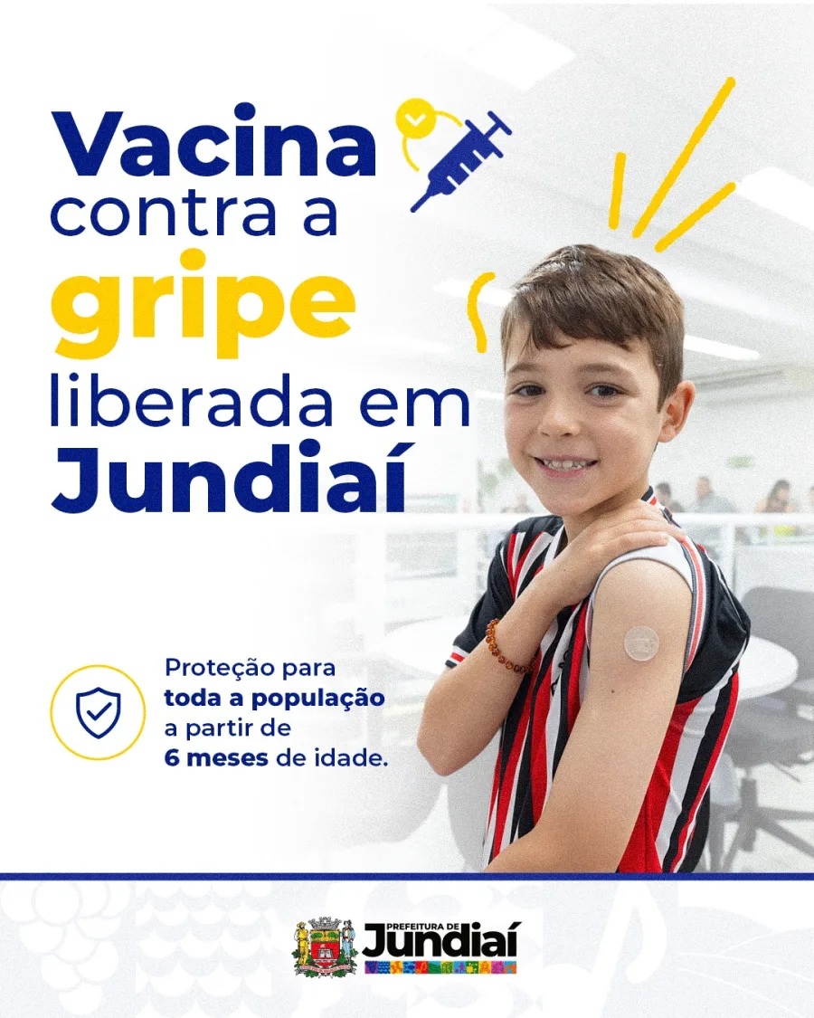 Vacina da gripe está liberada para todos? O que mudou em Jundiaí em 2026