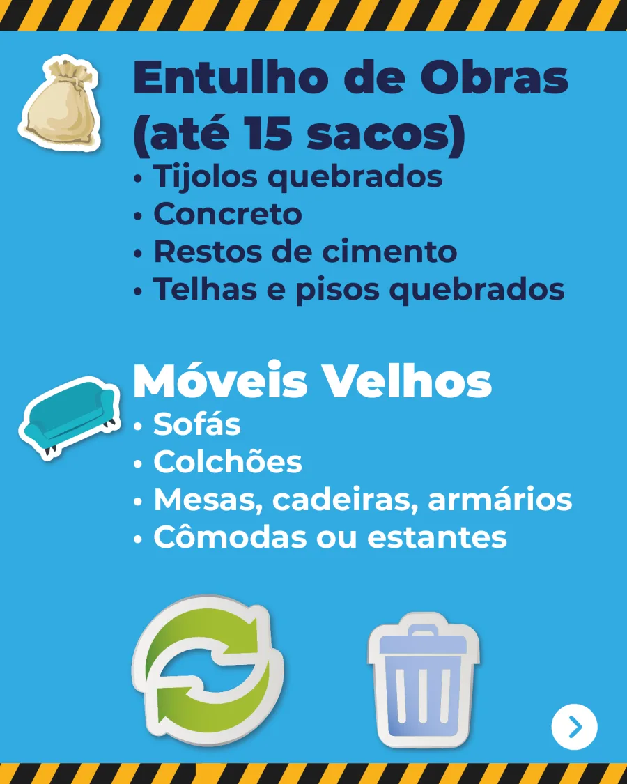 Ecopontos de Carapicuíba: veja o que pode ser descartado gratuitamente