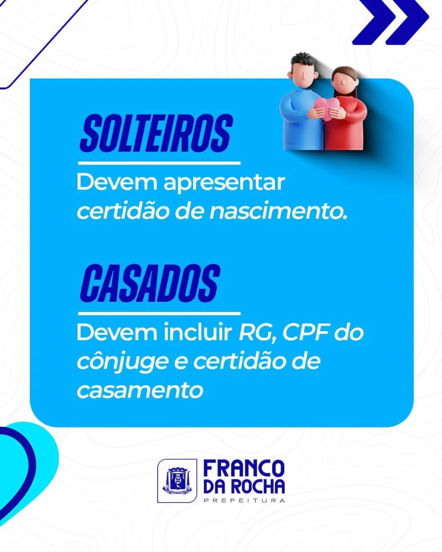 A Prefeitura de Franco da Rocha informou documentos, renda máxima e regras do imóvel para aposentados e pensionistas pedirem isenção do IPTU 2027/2028.