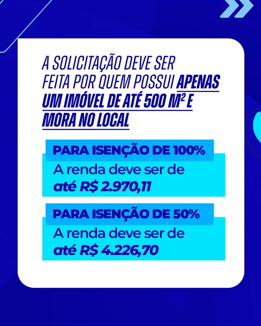 O atendimento deve ser feito na Prefeitura, na Avenida Liberdade, nº 250, no Centro, dentro do prazo informado pela administração municipal.