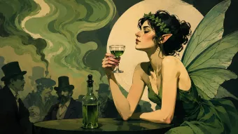 Absinto causa alucinações mesmo? A história da bebida “Fada Verde” que virou lenda entre artistas e boêmios