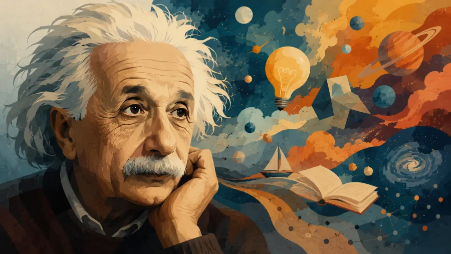 Muito além da física, Albert Einstein deixou uma reflexão que atravessa gerações ao defender que a imaginação é a força capaz de transformar conhecimento em descobertas.