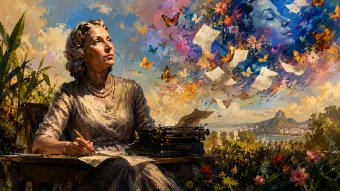 Frase do dia de Clarice Lispector: “Não quero ter a terrível limitação de quem vive apenas do que é passível de fazer sentido. Eu não: quero é uma verdade inventada”