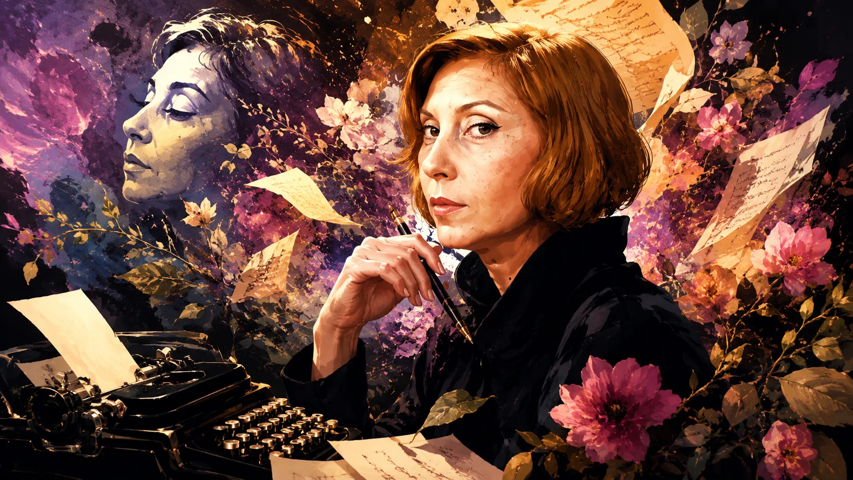 Clarice Lispector, escritora brasileira, “Enquanto eu tiver perguntas e não houver resposta continuarei a escrever”a
