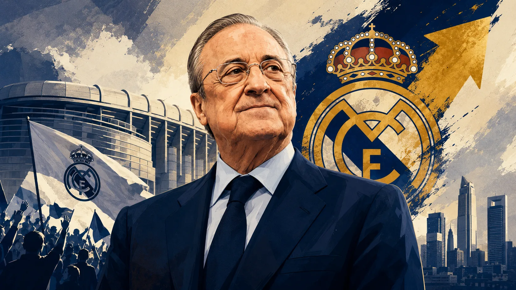 Real Madrid decidiu seu futuro até 2030: Florentino Pérez foi reeleito presidente com 67% dos votos