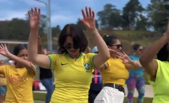 Itapevi promove Zumba do Hexa e prepara Arena Hexa para os jogos do Brasil na Copa do Mundo