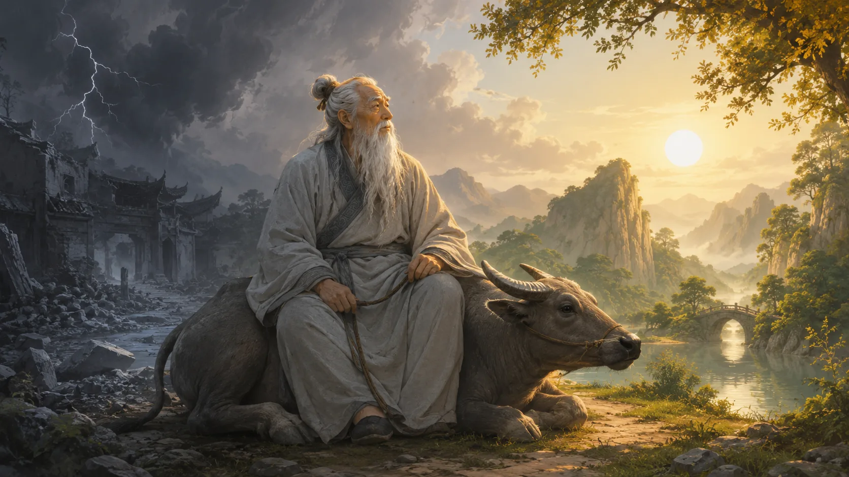 “Se você está deprimido, vive no passado. Se está ansioso, vive no futuro”, entenda o pensamento de Lao Tzu