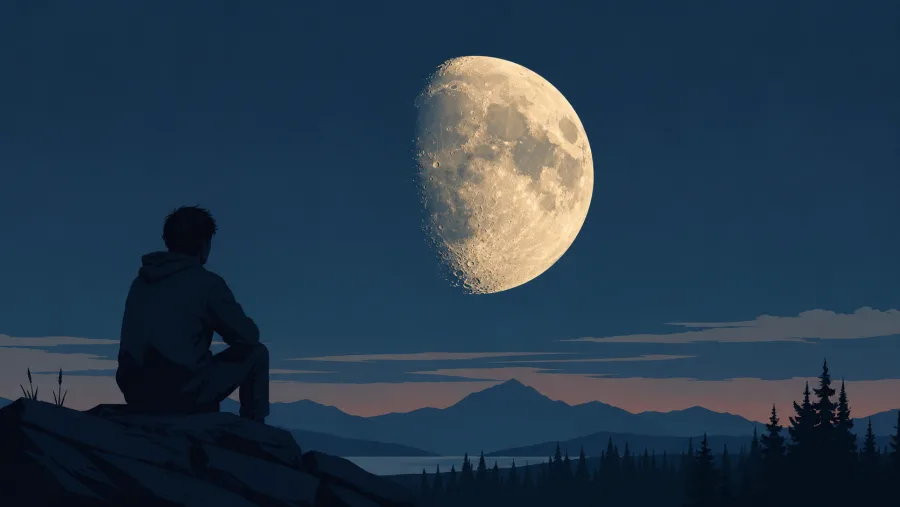Lua Hoje (05/06/2026): O que significa Lua Minguante Gibosa; entenda a fase observada em 5 de junho de 2026