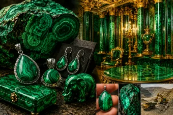 Malaquita vale dinheiro ou tem valor só decorativo? Entenda como surge a pedra verde associada ao cobre
