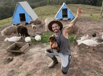 Mayk Leão, influenciador que flagrous os OVNIs no Paraná, disse: “Foi realmente muito bonito. Assustador e bonito”