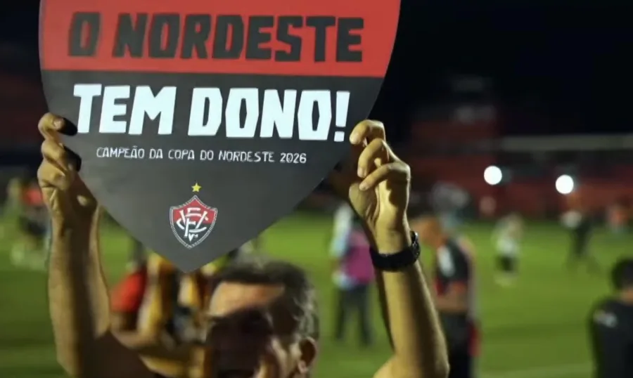 EC Vitória conquistou a Copa do Nordeste de 2026 ao vencer o Fortaleza por 2 a 1 no Barradão