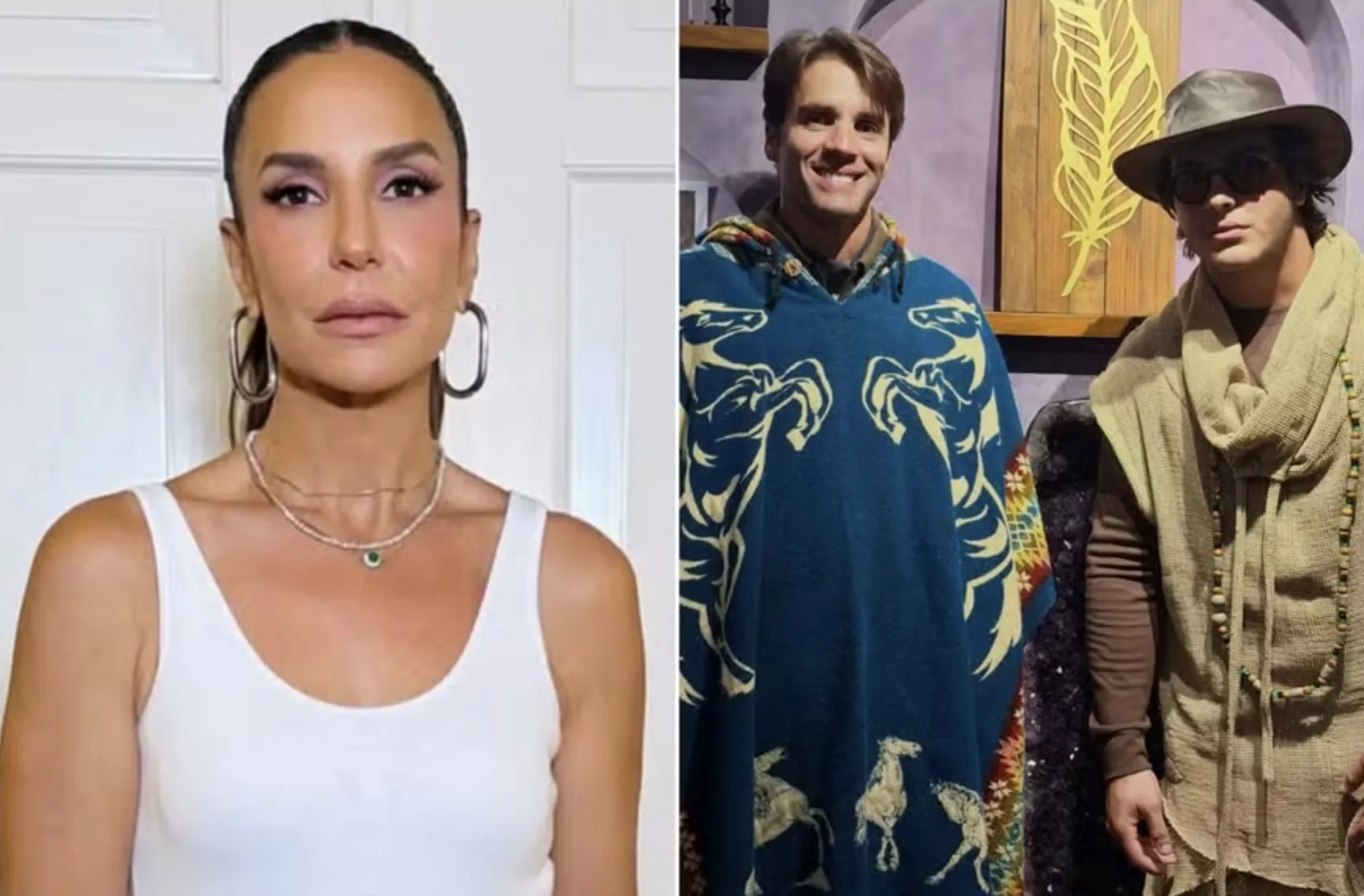 Ivete Sangalo reagiu à viagem do ex com o filho Marcelo Sangalo e uma única palavra chamou atenção dos fãs