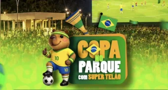 Pirapora organiza transporte gratuito para torcedores acompanharem jogos do Brasil na Copa no Parque