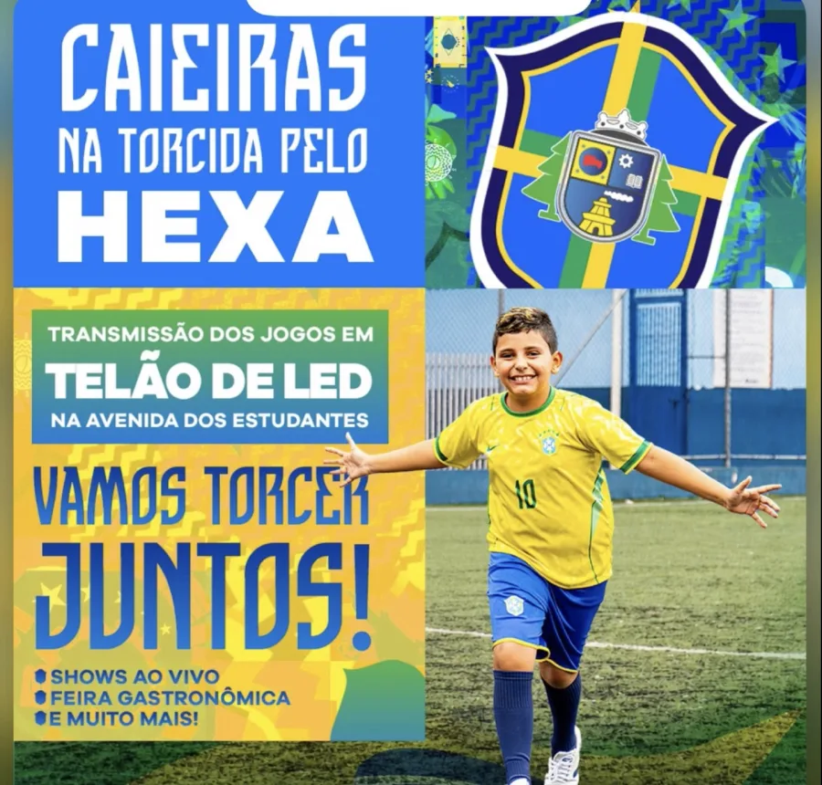 Além da exibição da partida da Seleção Brasileira, o público encontrará shows, feira gastronômica, feira de artesanato, troca de figurinhas e distribuição de brindes mediante doação de leite, ampliando a programação para os torcedores.