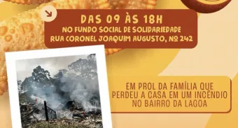 Araçariguama (SP) realiza Pastel Solidário para ajudar família que perdeu bens em incêndio